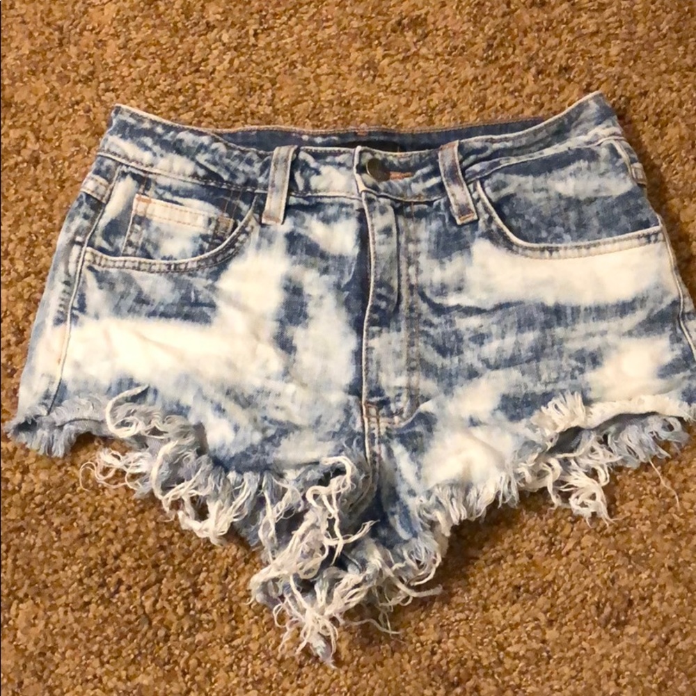 Vintage style high waisted shorts made in U.S.